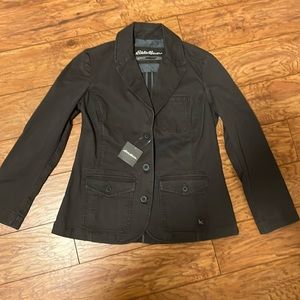 Eddie Bauer gray blazer size P10